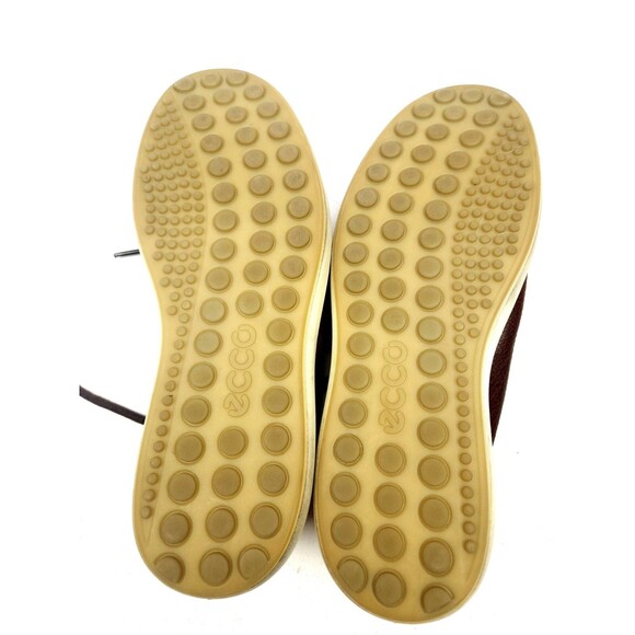 Ecco Mens SOFT 7 Street Summer Sneakers Shoes Brown Pebble Size EU 41 US 7-7.5 - Picture 8 of 9